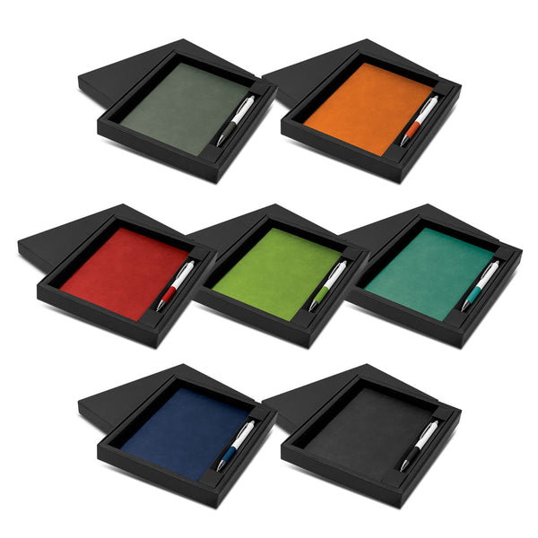 Genoa Notebook and Pen Gift Set [3-129681]