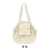 Cotton Mesh Foldaway Tote Bag  Small [3-133645]