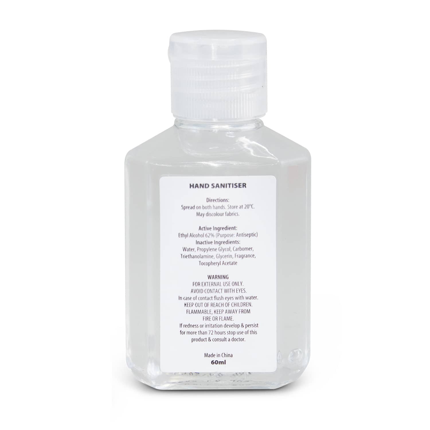 Hand Sanitiser Gel 60ml [3-127213]