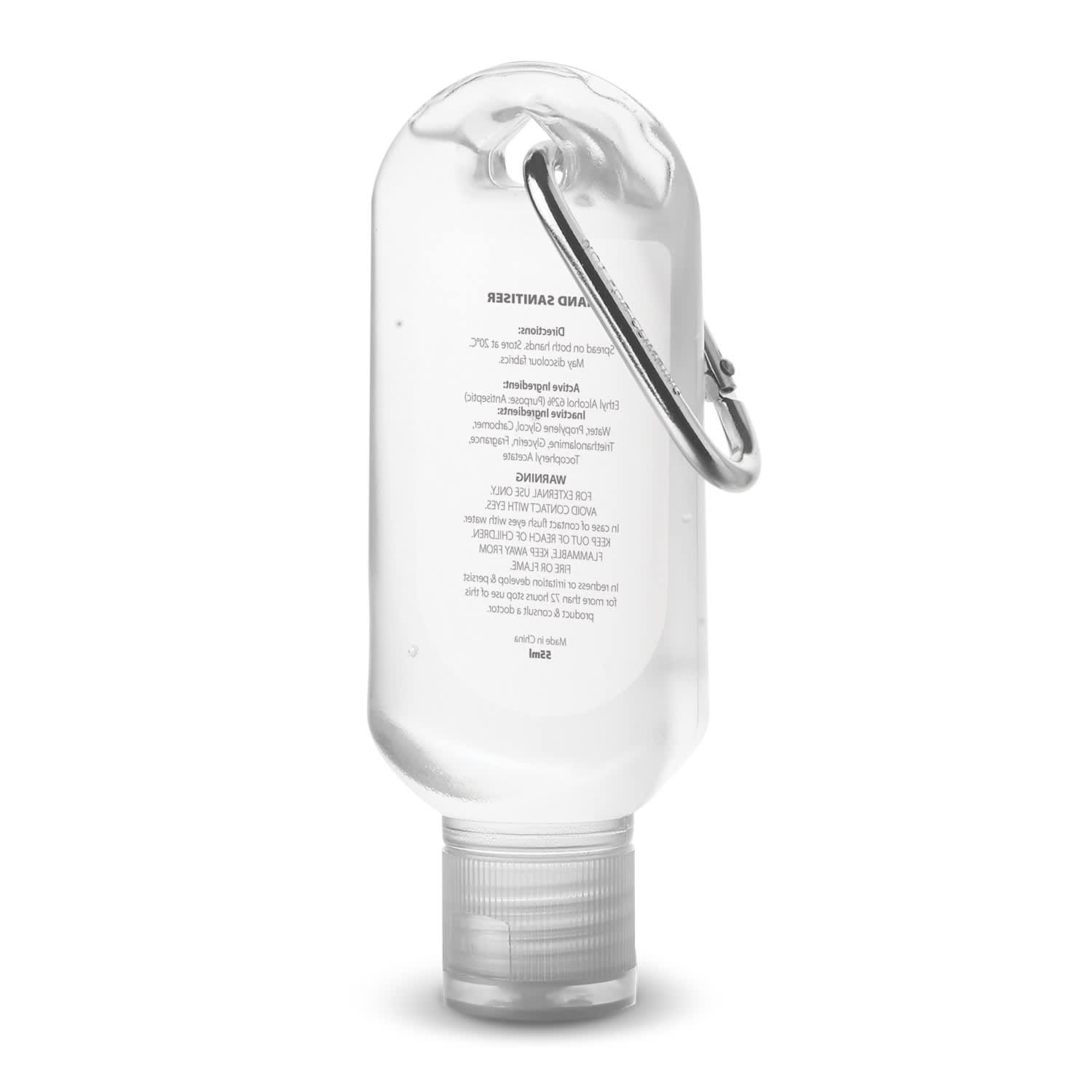 Carabiner Hand Sanitiser 55ml [3-127214]