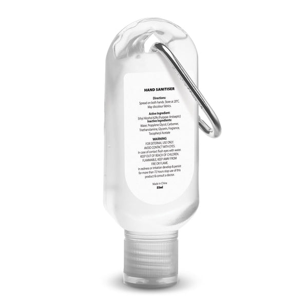 Carabiner Hand Sanitiser 55ml [3-127214]