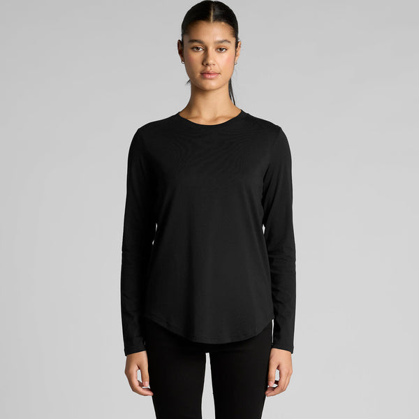 AS Colour Womens Maple Curve L/S Tee [88-4021]