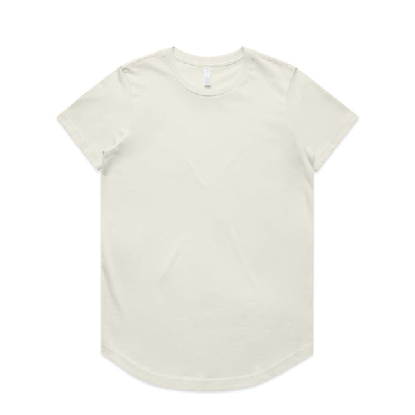 AS Colour Womens Maple Curve Tee [88-4024]