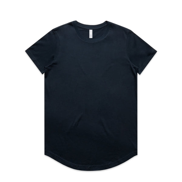 AS Colour Womens Maple Curve Tee [88-4024]