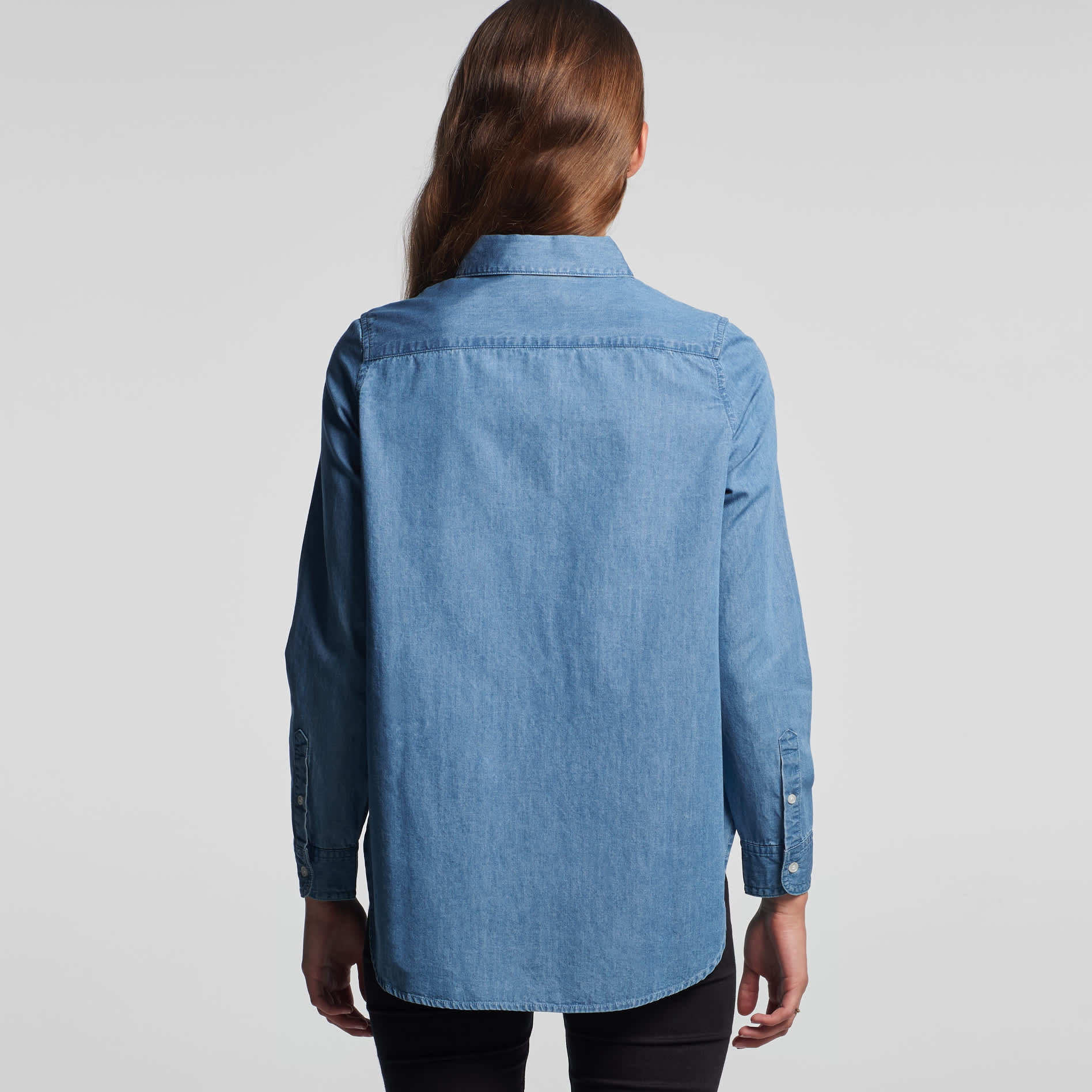 AS Colour Womens Blue Denim Shirt [88-4042]