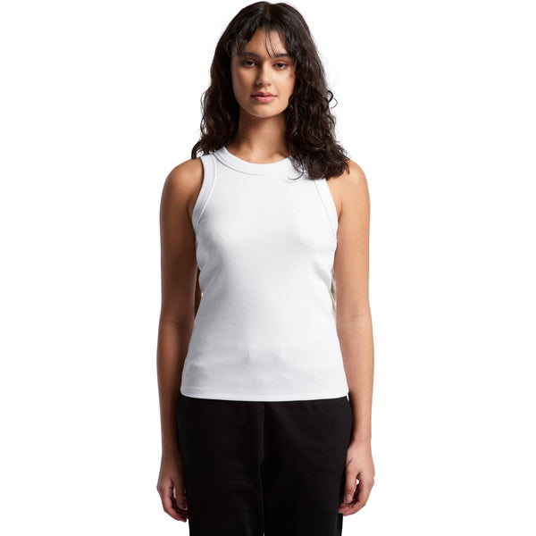 AS Colour Womens Organic Rib Tank [88-4063G]