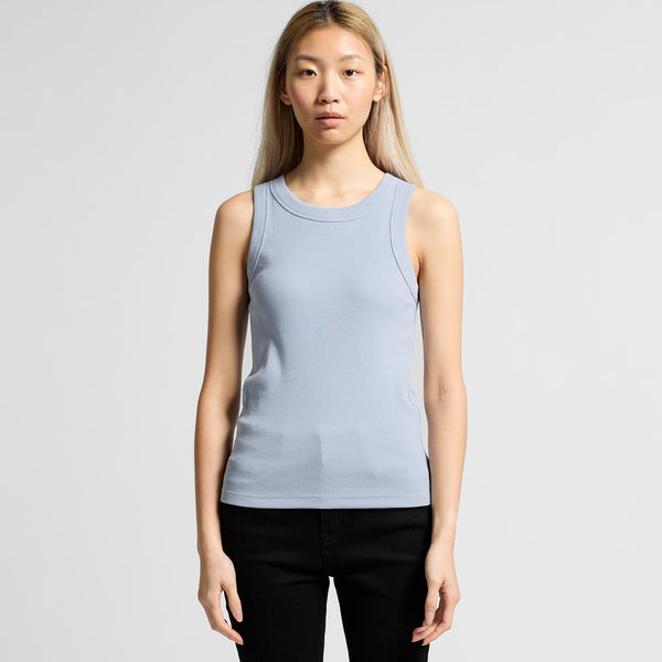 AS Colour Womens Organic Rib Tank [88-4063G]