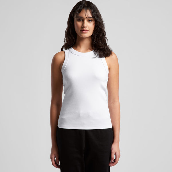 AS Colour Womens Organic Rib Tank [88-4063G]