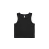 AS Colour Womens Organic Rib Crop Tank [88-4064G]