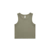 AS Colour Womens Organic Rib Crop Tank [88-4064G]