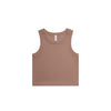 AS Colour Womens Organic Rib Crop Tank [88-4064G]