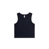 AS Colour Womens Organic Rib Crop Tank [88-4064G]