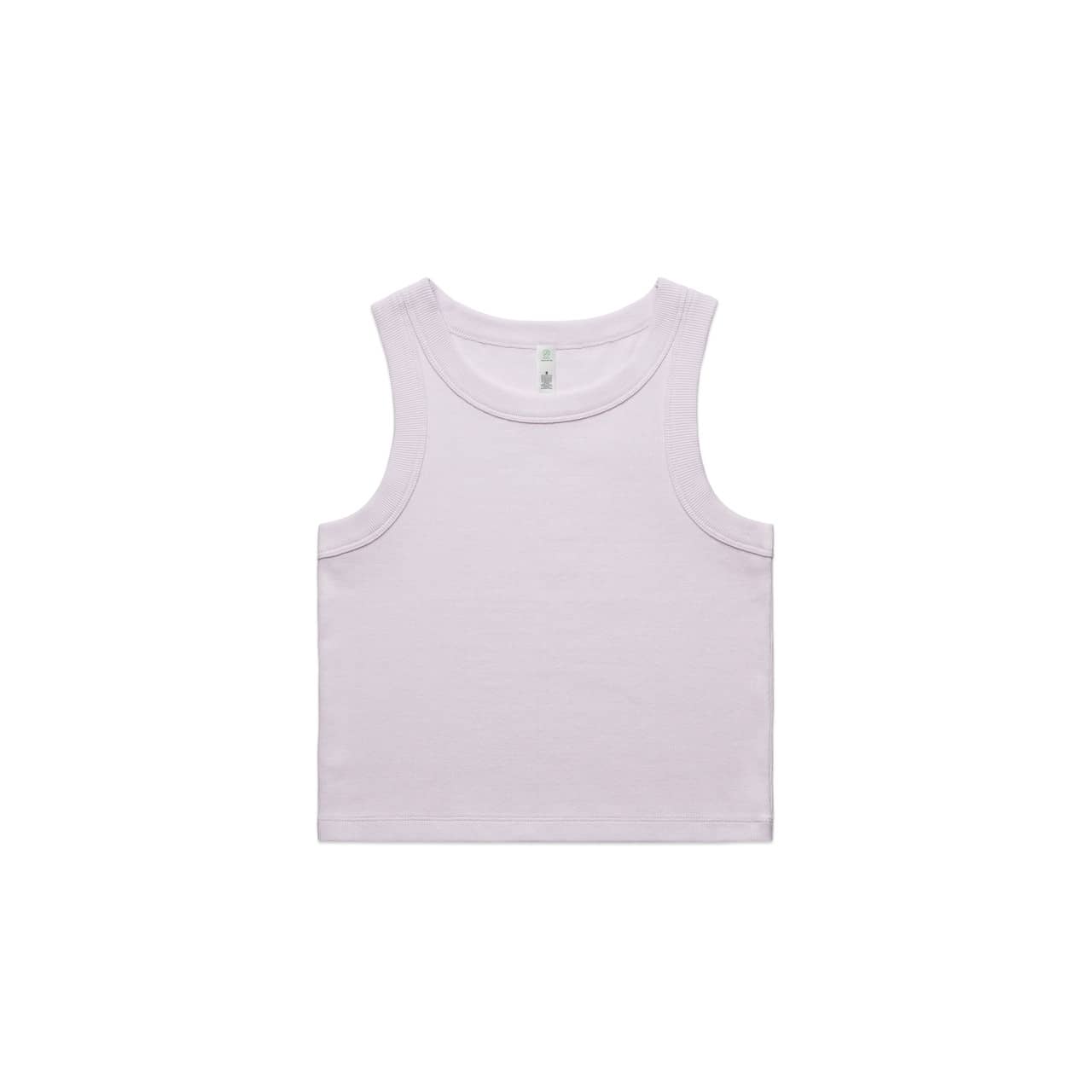 AS Colour Womens Organic Rib Crop Tank [88-4064G]
