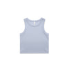 AS Colour Womens Organic Rib Crop Tank [88-4064G]