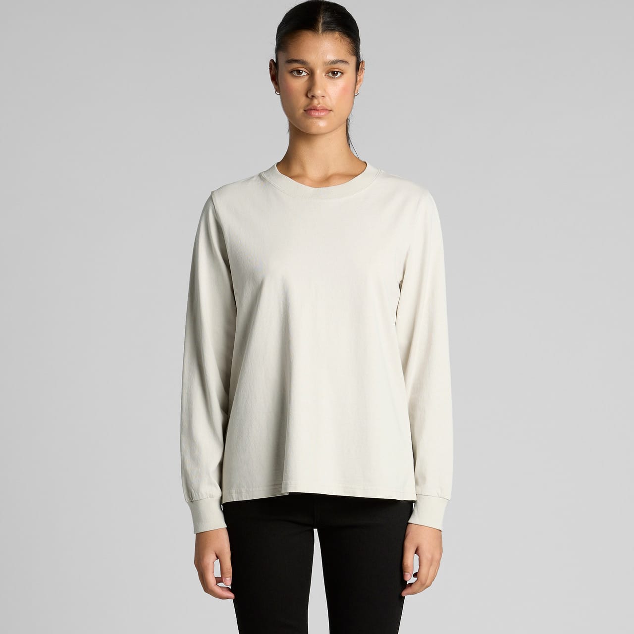 AS Colour Womens Heavy Faded L/S Tee [88-4083]