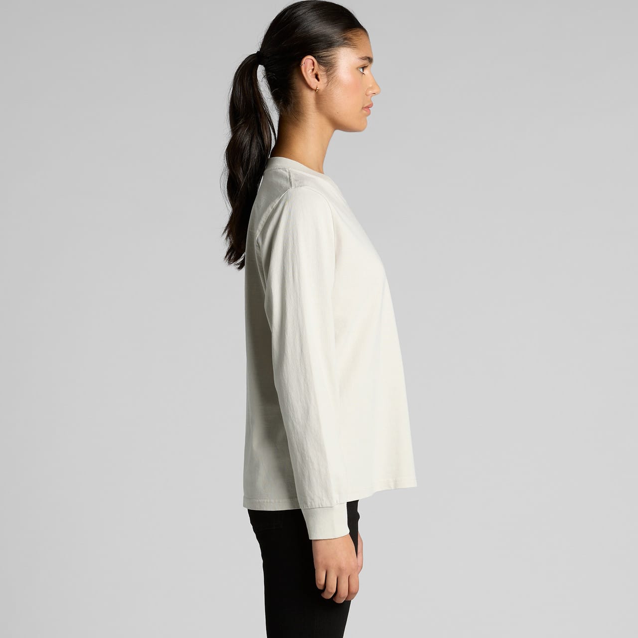 AS Colour Womens Heavy Faded L/S Tee [88-4083]
