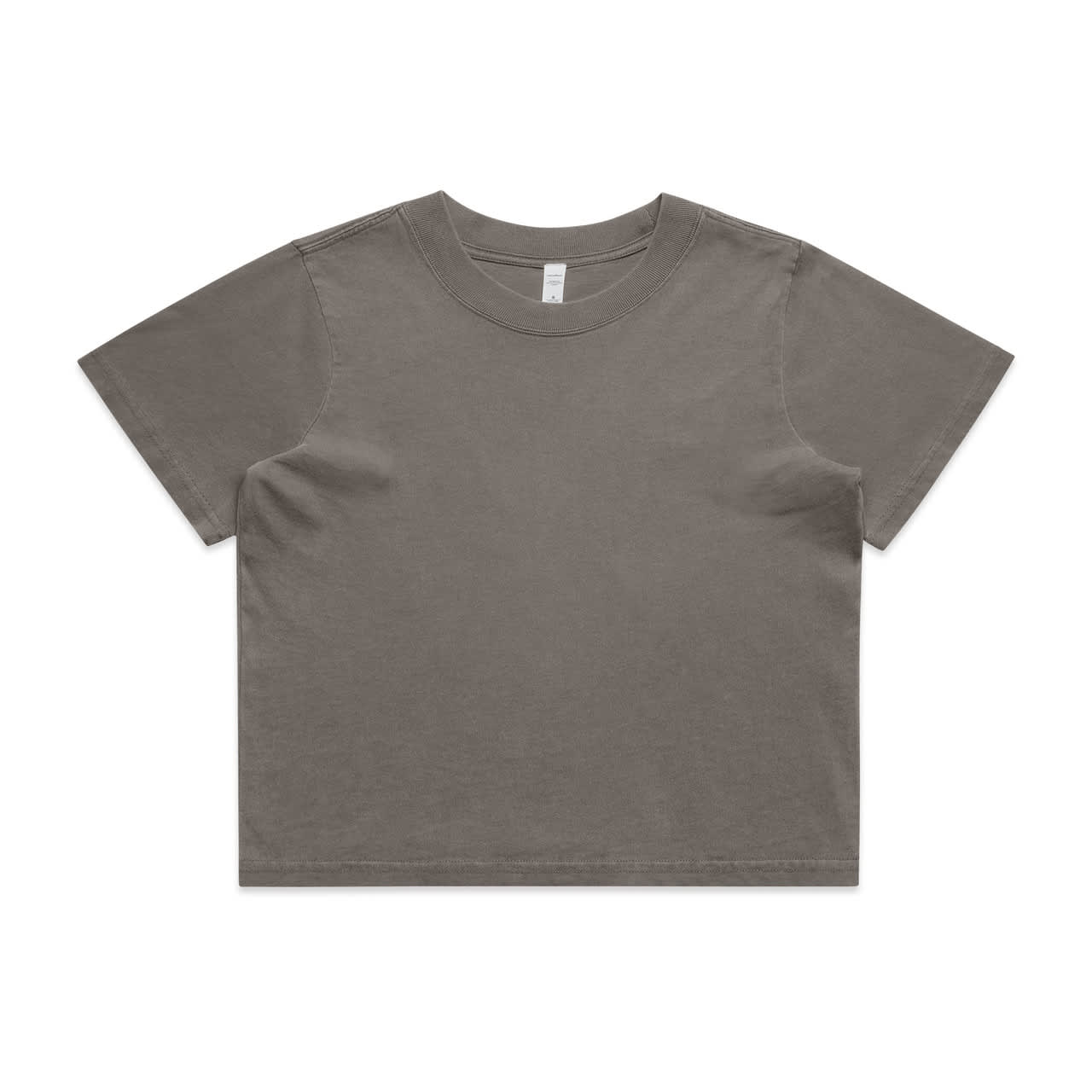 AS Colour Womens Heavy Faded Crop Tee [88-4089]