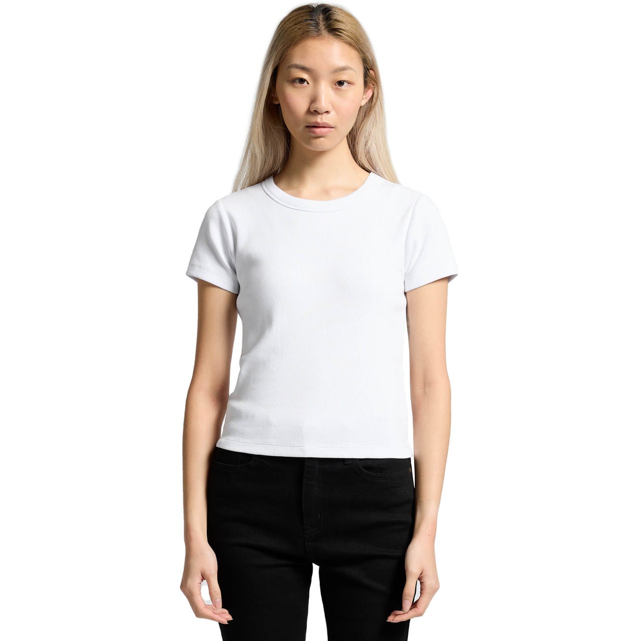 AS Colour Womens Organic Rib Tee [88-4092G]