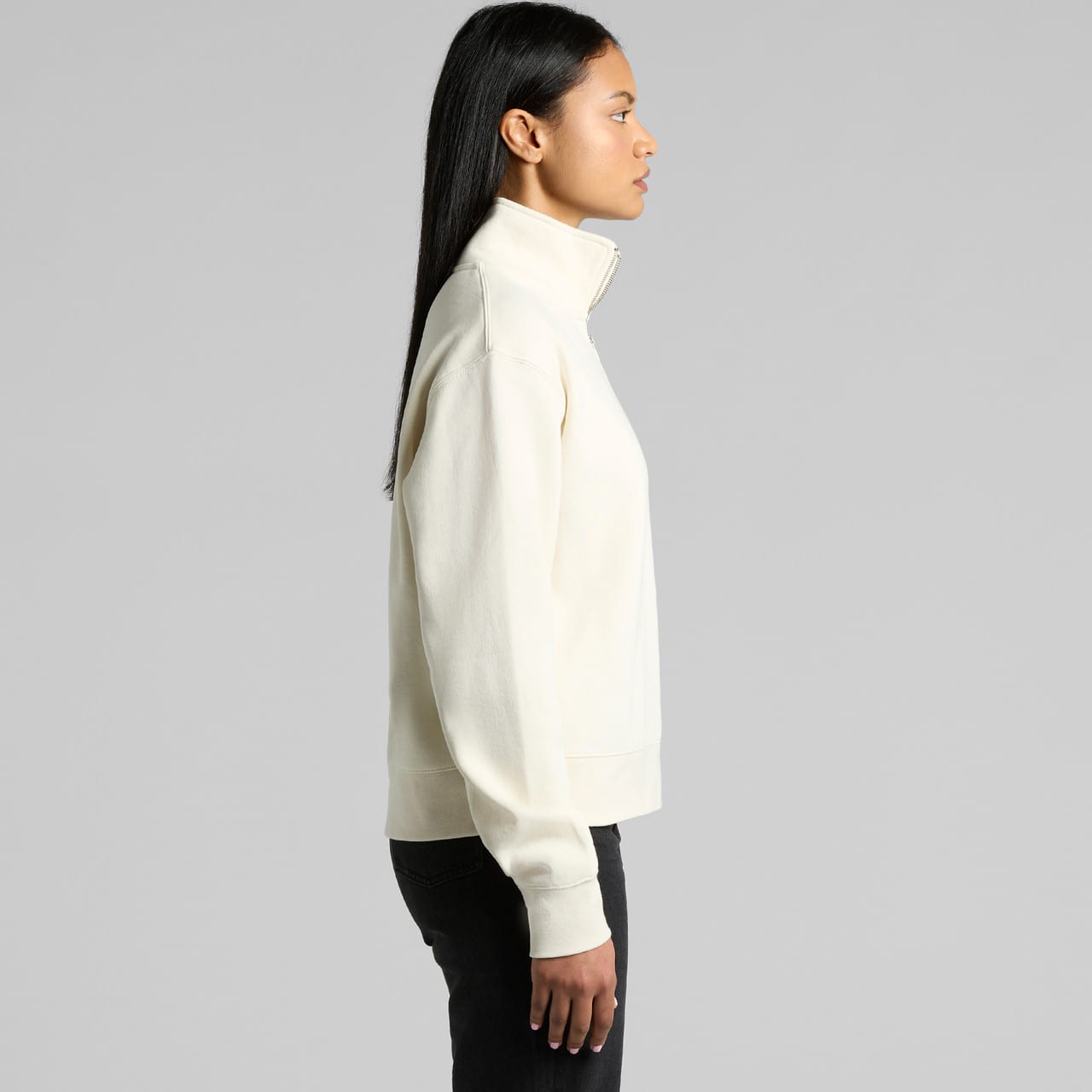 AS Colour Womens Stencil Half Zip Crew [88-4125]