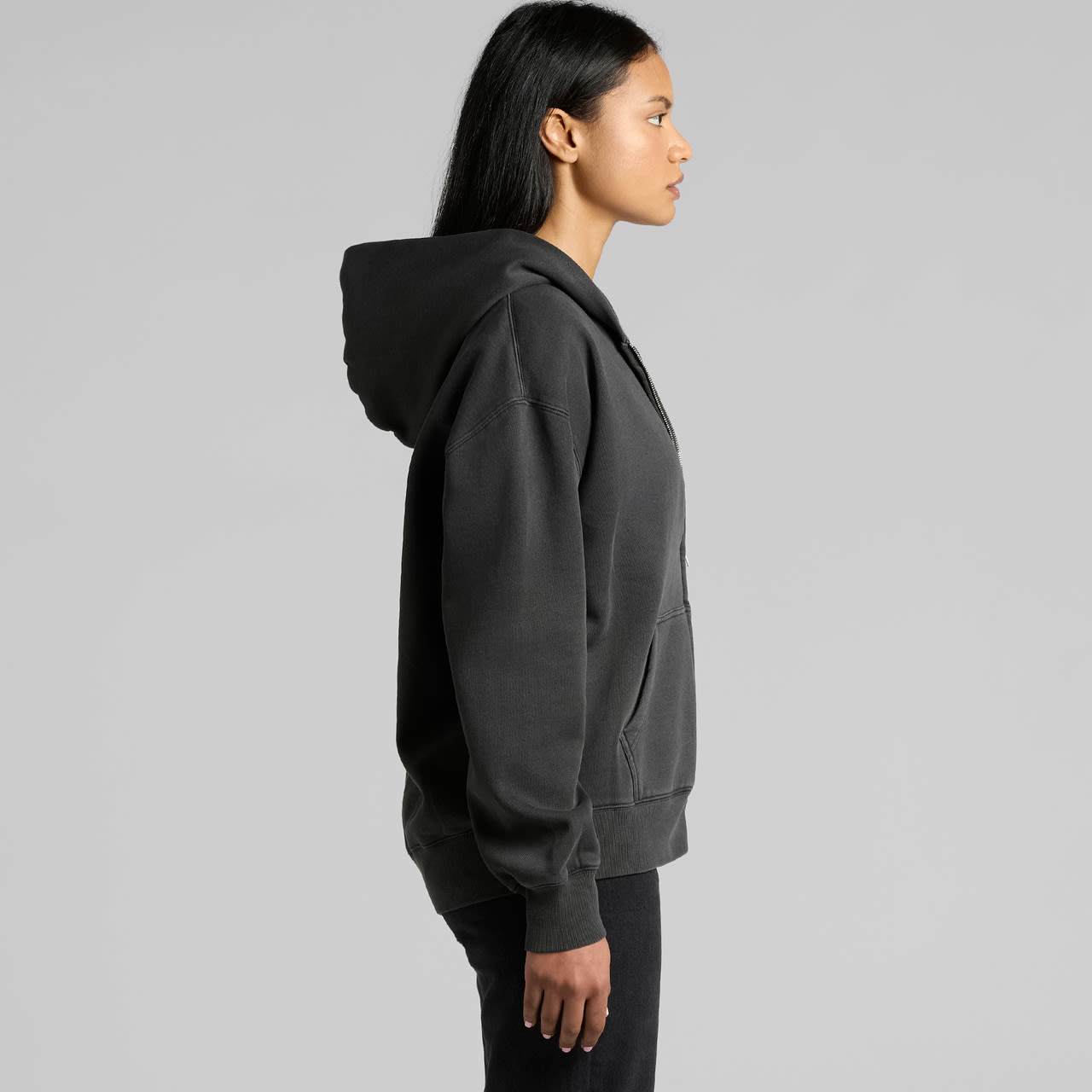 AS Colour Womens Relax Faded Zip Hood [88-4170]
