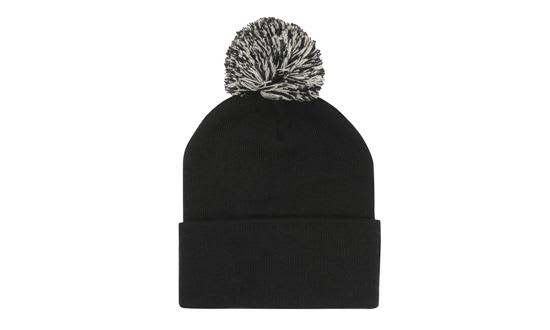 Acrylic Beanie with Pom Pom [22-4256]