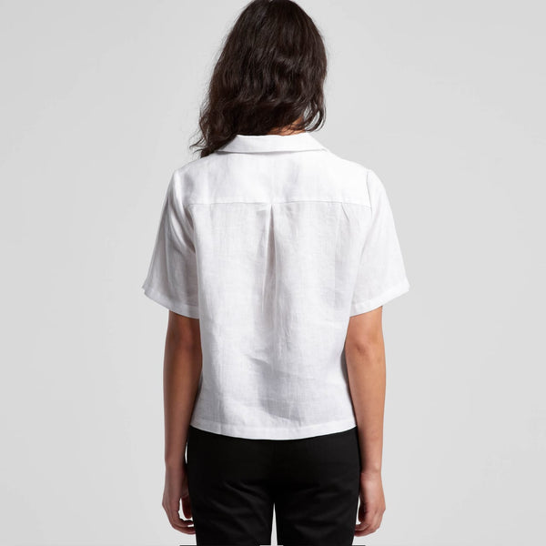 AS Colour Womens Linen S/S Shirt [88-4420]