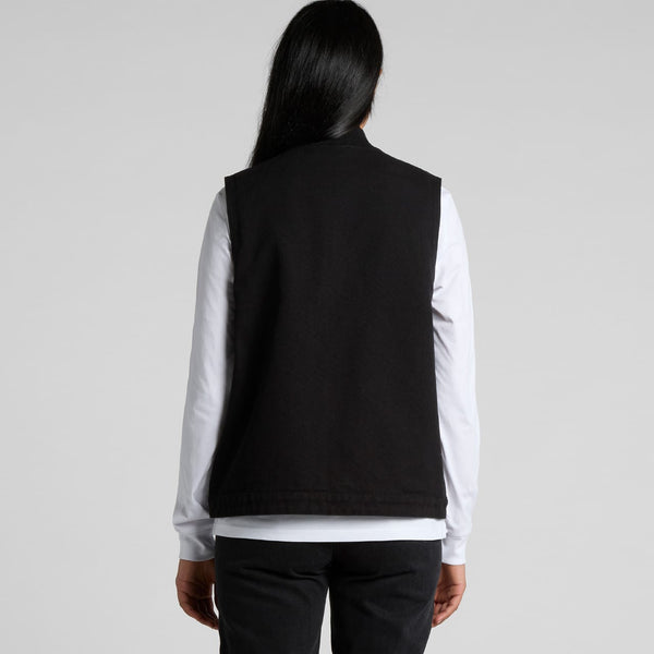 AS Colour Womens Canvas Heavy Vest [88-4528]