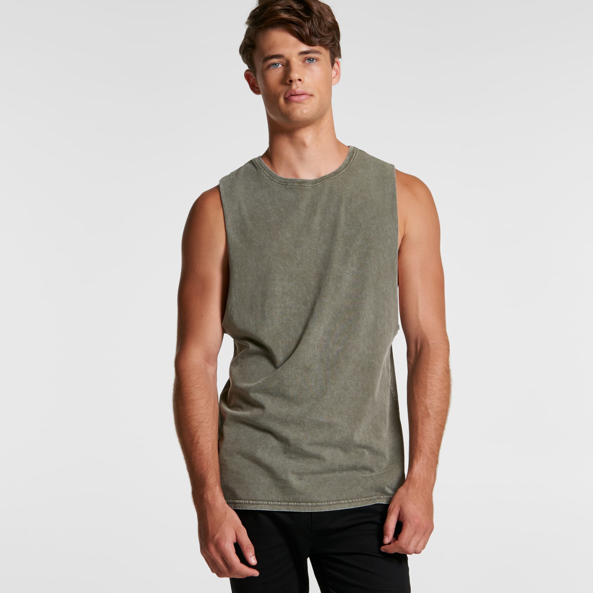 AS Colour Mens Stone Wash Barnard Tank [88-5039]