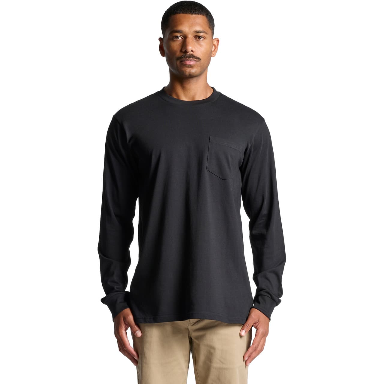 AS Colour Mens Classic Pocket L/S Tee [88-5072]