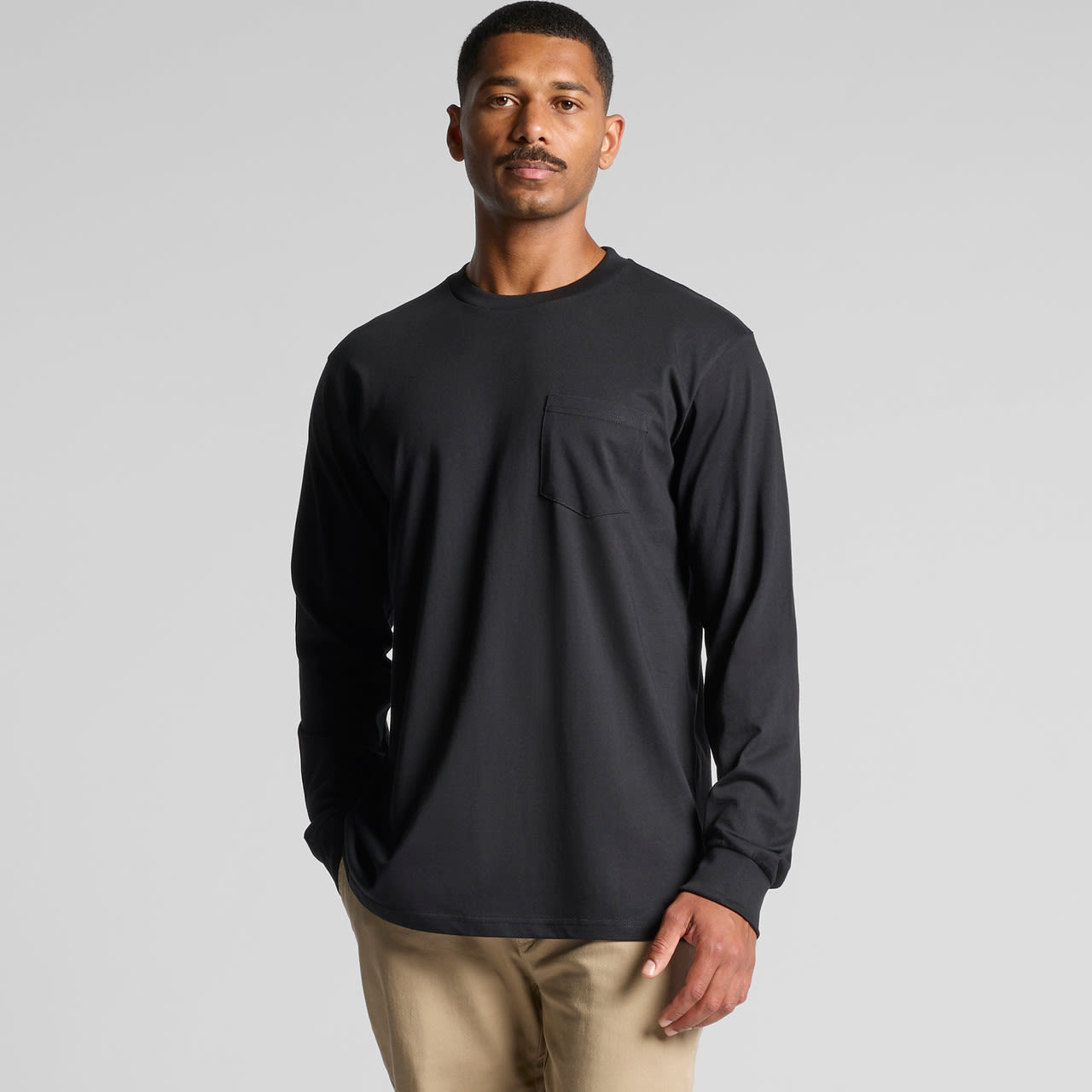 AS Colour Mens Classic Pocket L/S Tee [88-5072]