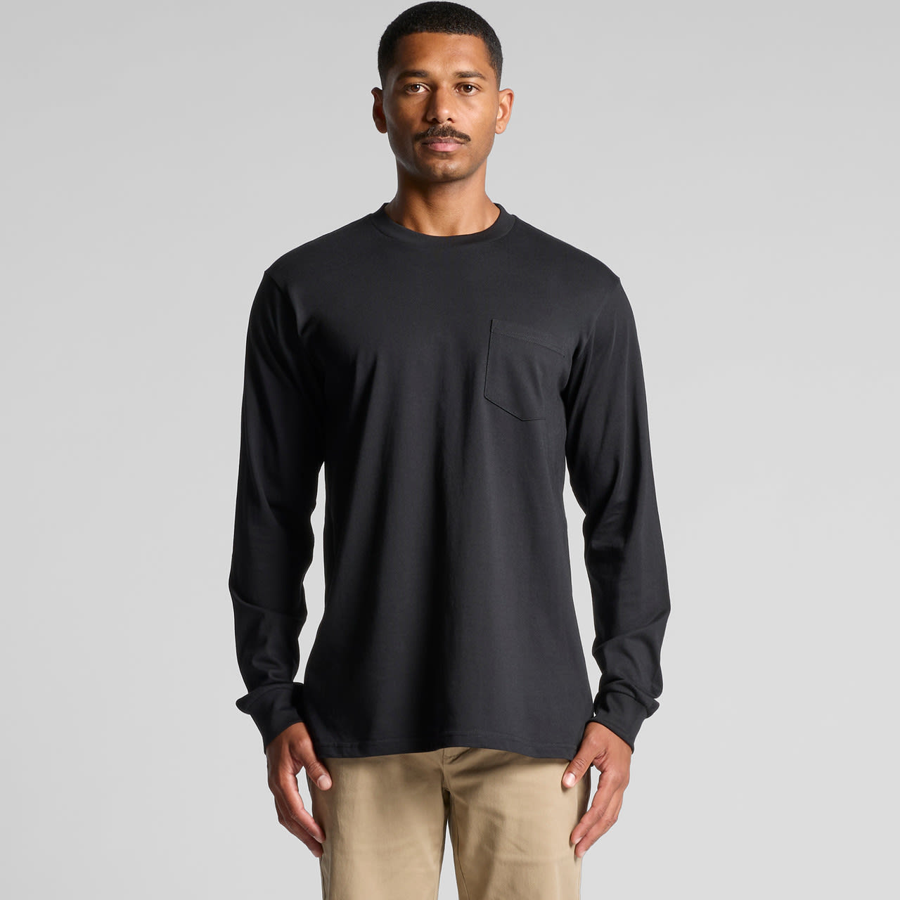 AS Colour Mens Classic Pocket L/S Tee [88-5072]