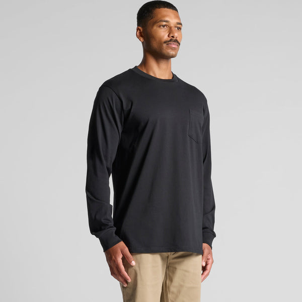 AS Colour Mens Classic Pocket L/S Tee [88-5072]