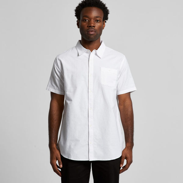 AS Colour Mens Oxford S/S Shirt [88-5407]