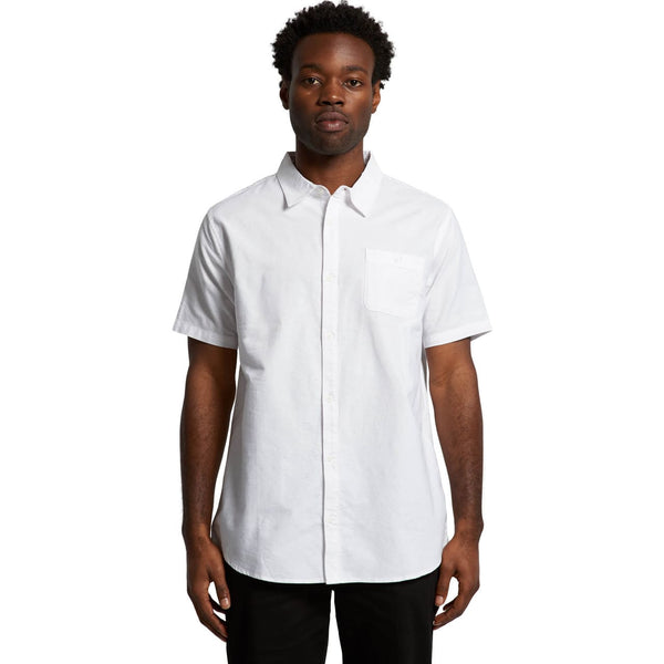 AS Colour Mens Oxford S/S Shirt [88-5407]