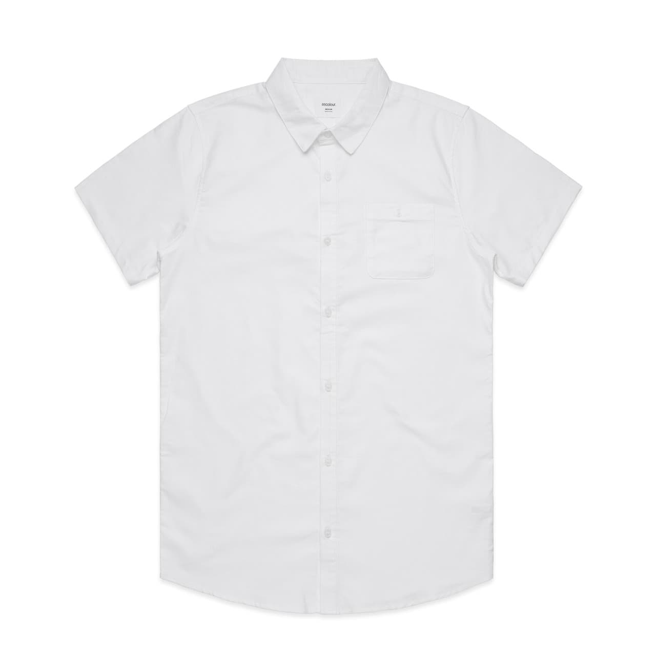 AS Colour Mens Oxford S/S Shirt [88-5407]