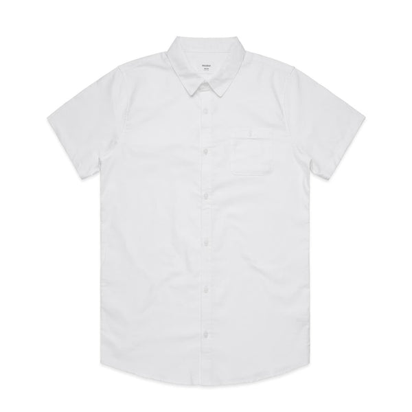 AS Colour Mens Oxford S/S Shirt [88-5407]