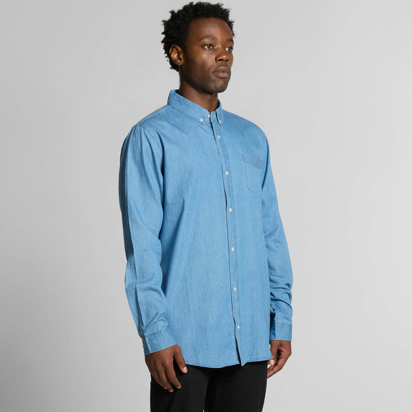 AS Colour Mens Blue Denim Shirt [88-5409]