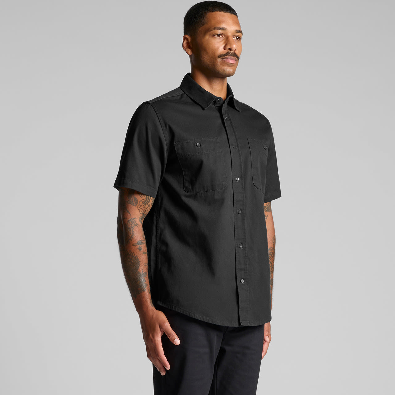 AS Colour Mens Work S/S Shirt [88-5421]