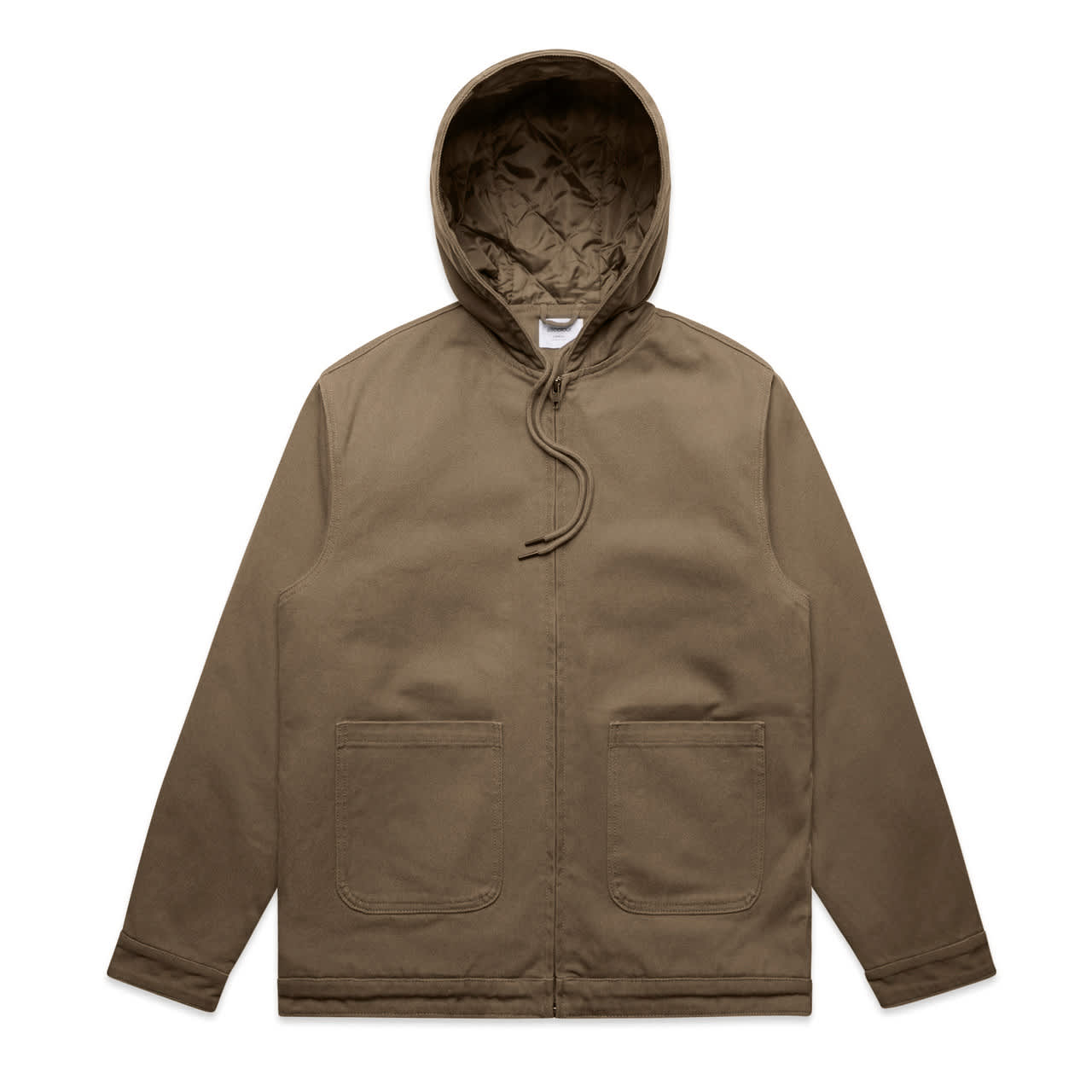 AS Colour Mens Canvas Heavy Hooded Jacket [88-5529]