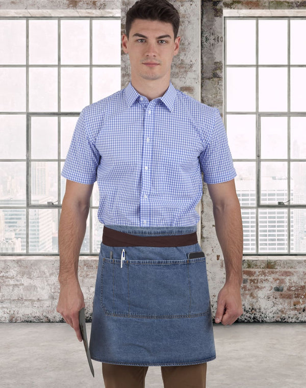 Denim Half Apron [53-AP10]