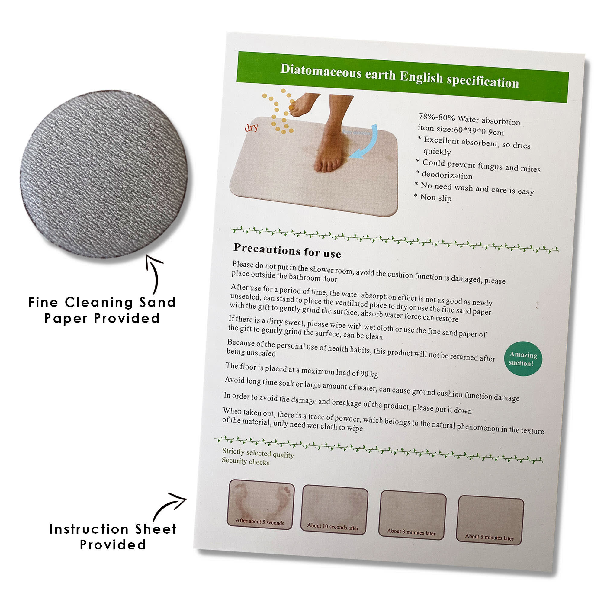 Toyo IDried Bath Mat [19-BM001]