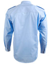 Unisex epaulette shirtlong sleeve [53-BS06L]