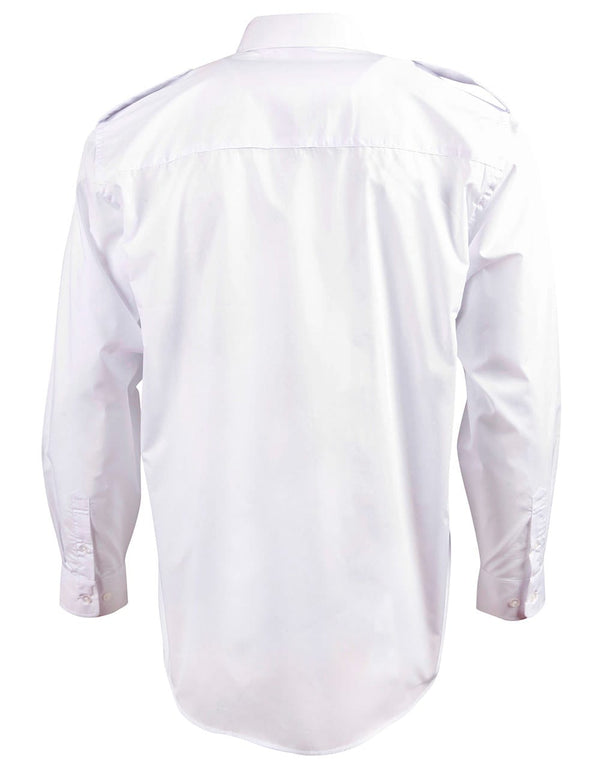 Unisex epaulette shirtlong sleeve [53-BS06L]
