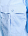 Unisex epaulette shirt short sleeve [53-BS06S]
