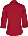 Ladies 3/4 sleeve teflon shirt [53-BS07Q]