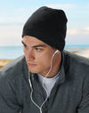 Acrylic Knitted Marl Beanie [53-CH22]