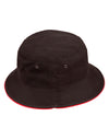 soft washed sandwich bucket hat [53-CH31]