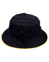 soft washed sandwich bucket hat [53-CH31]