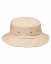 contrasting underbrim bucket hat [53-CH32A]