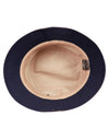contrasting underbrim bucket hat [53-CH32A]